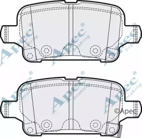 APEC BRAKING pad2126 -